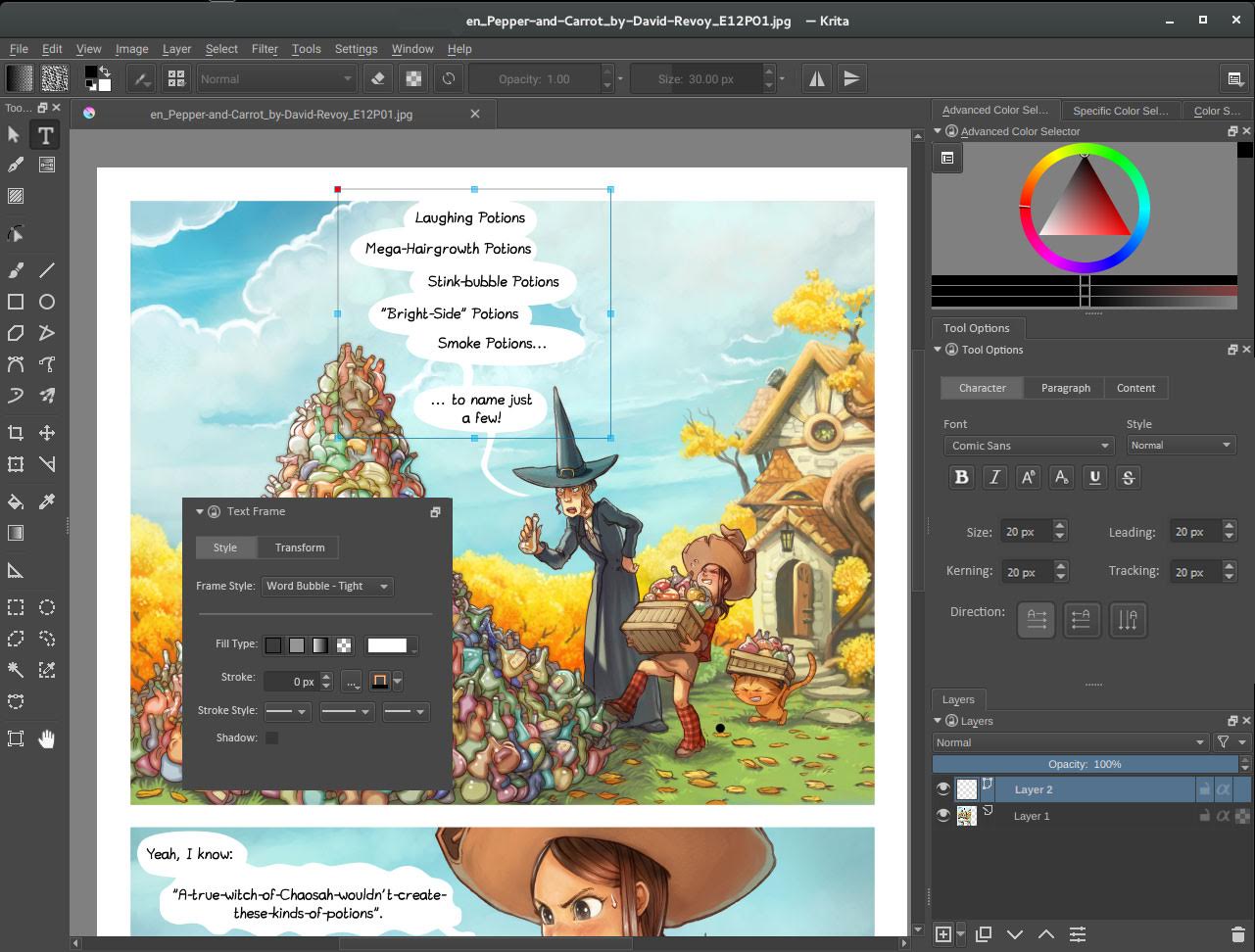 krita art software